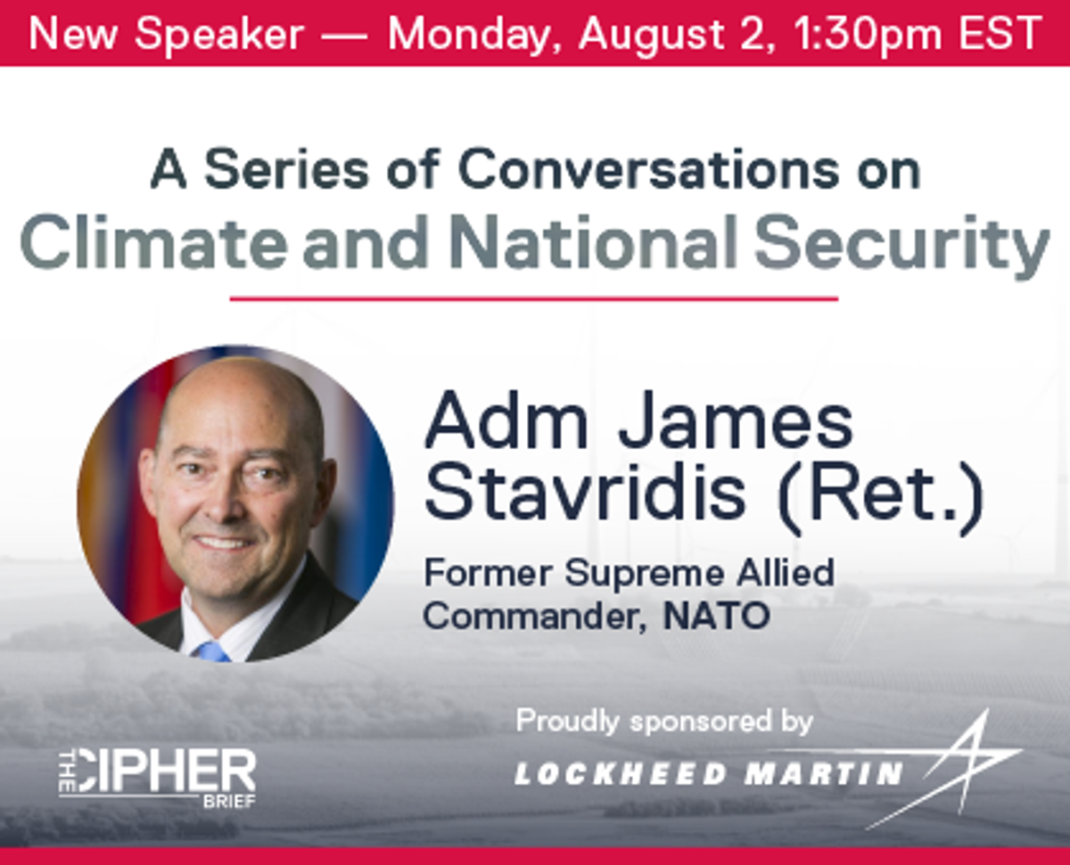 A Conversation with Admiral Stavridis on Climate and National Security