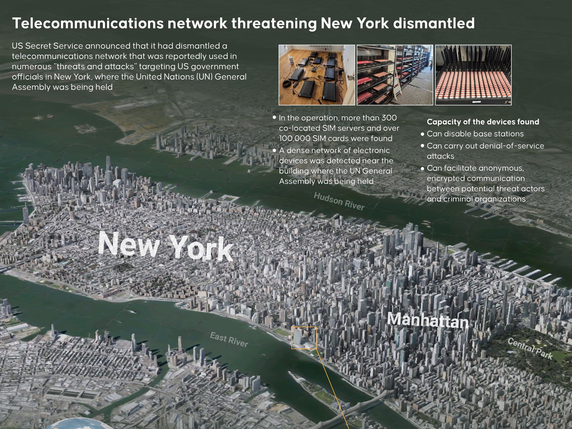 Telecom Bust Near the UN Reveals New National Security Vulnerability