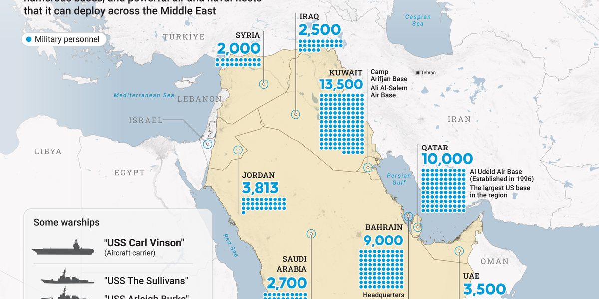 The U.S. Has 40,000 Troops in the Middle East