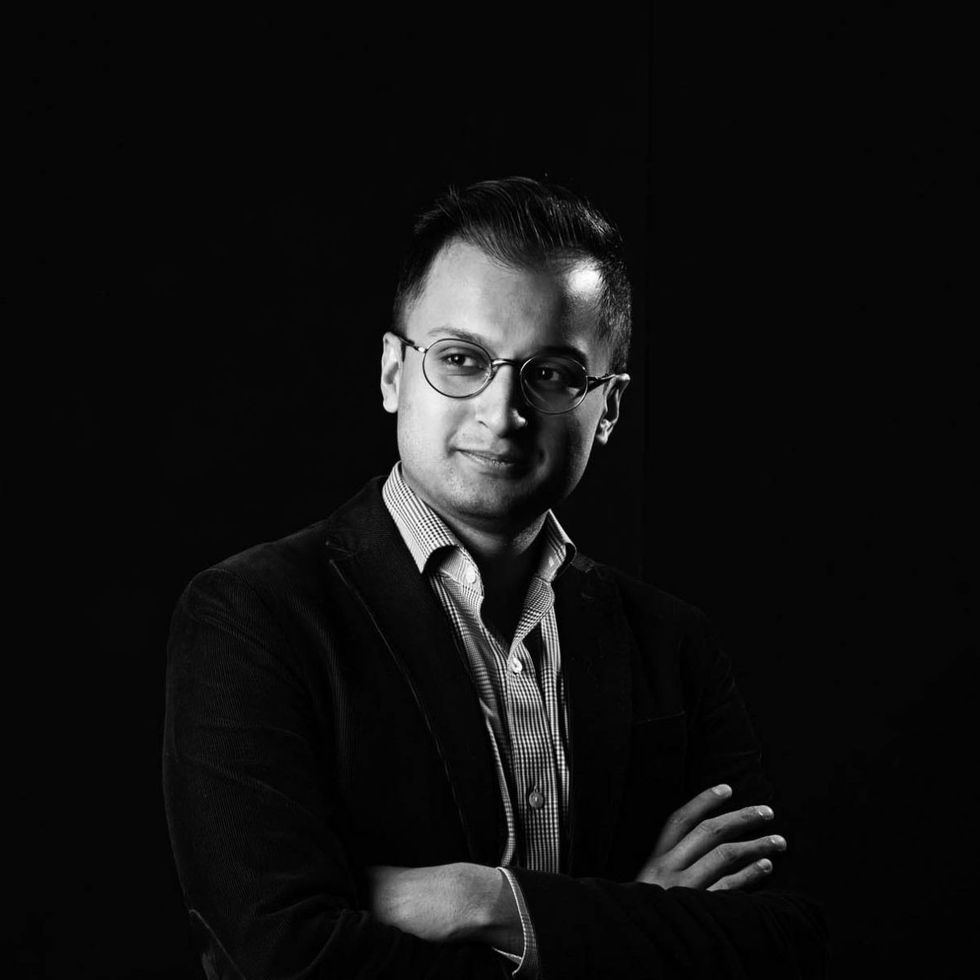 Ankit Panda Black and White