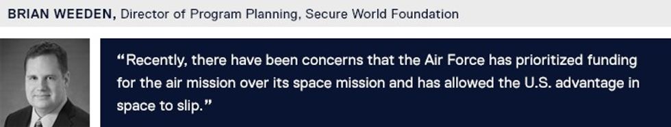 Brian Weeden quote 1