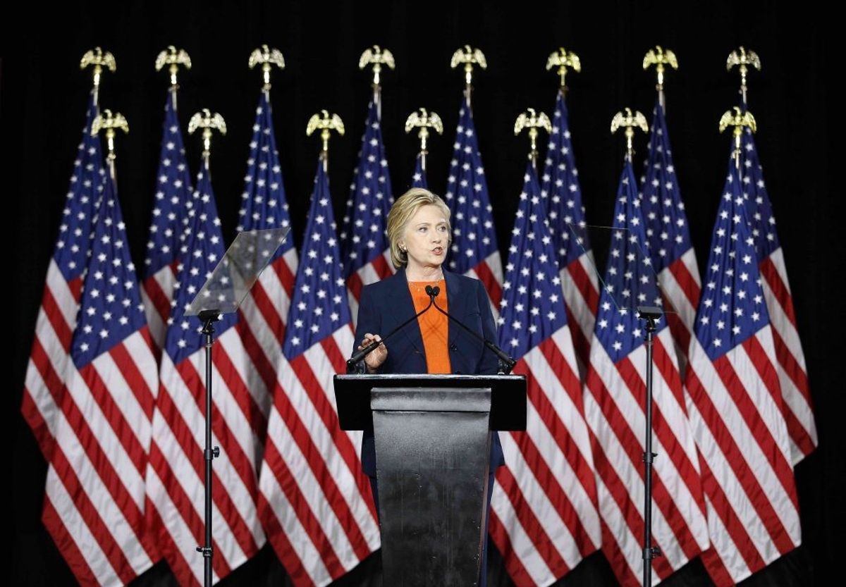 Clinton Lays Out National Security Case Against Trump
