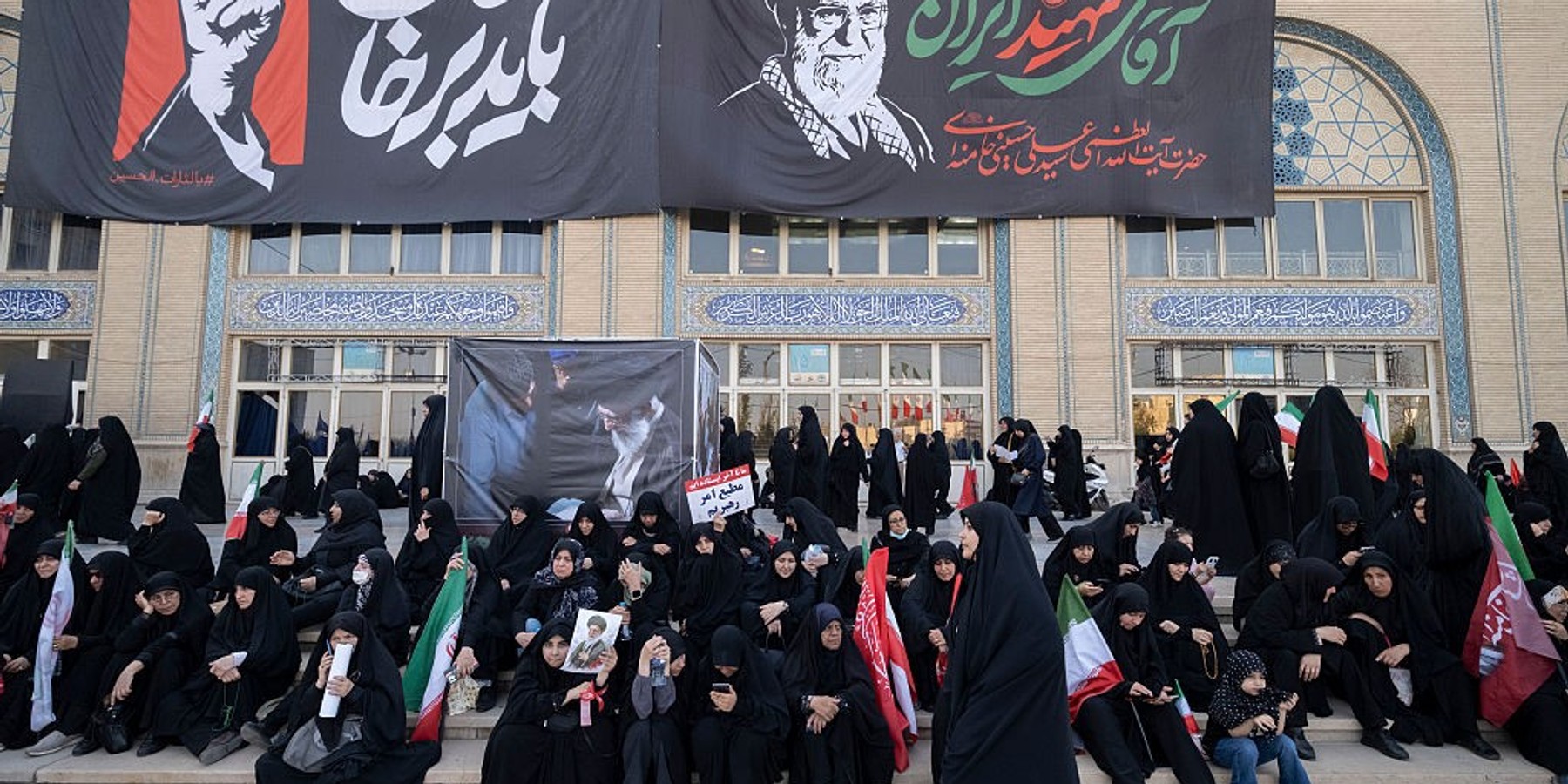Commemorating Memory Of Ayatollah Khamenei In Tehran, Iran