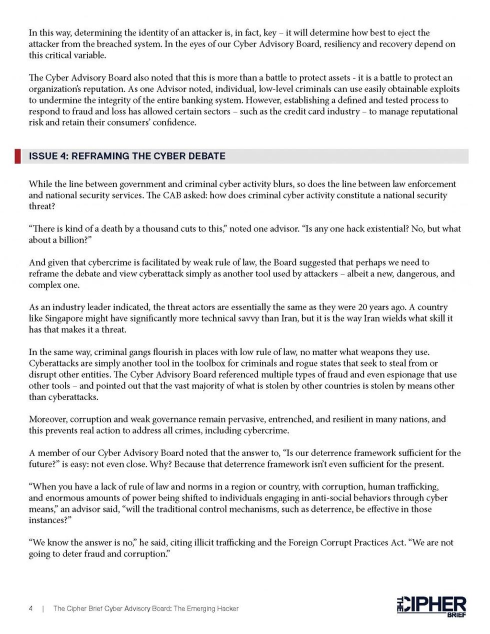 cyber advisory board readout june 2017 page 4