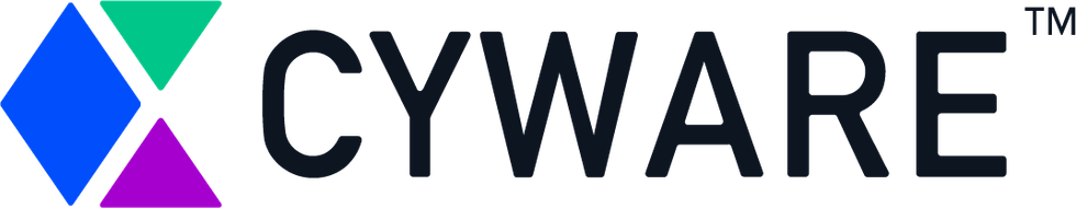 cyware logo composite colored