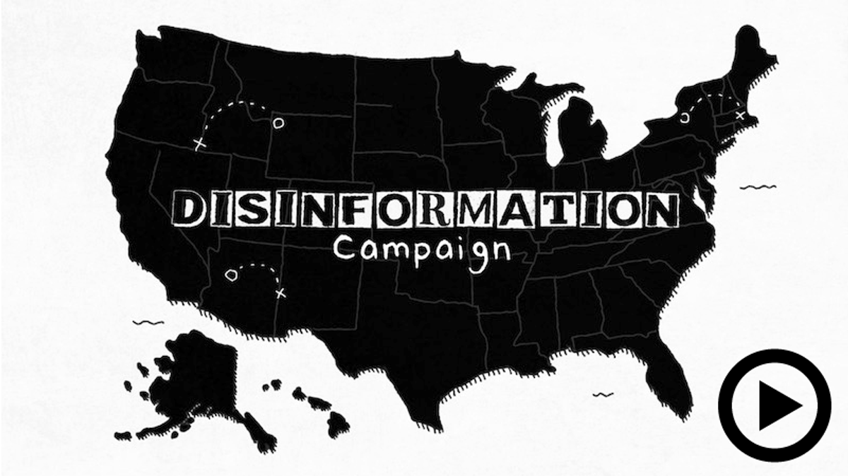 disinformation campaign video