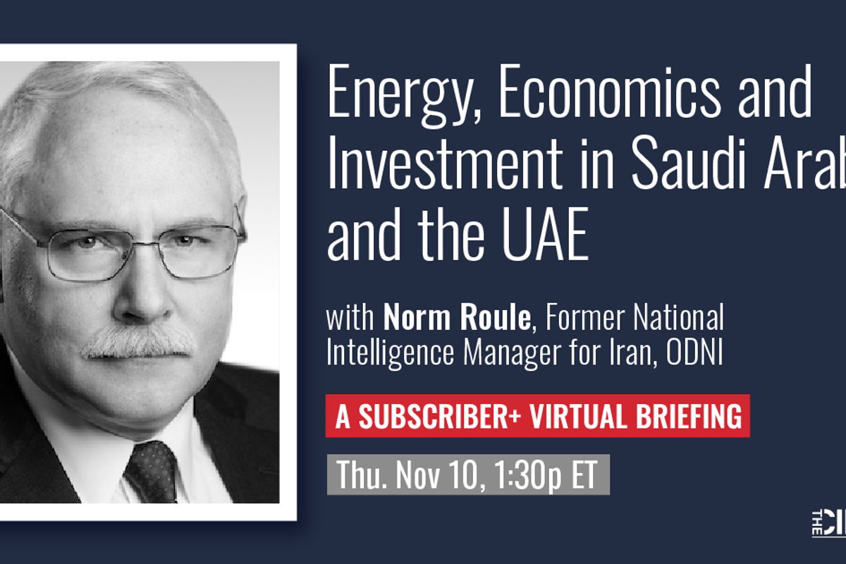 Energy, Economics, and Investment in Saudi Arabia and the UAE