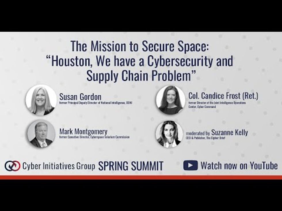 The Mission to Secure Space | Cyber Initiatives Group 2024 Spring Summit