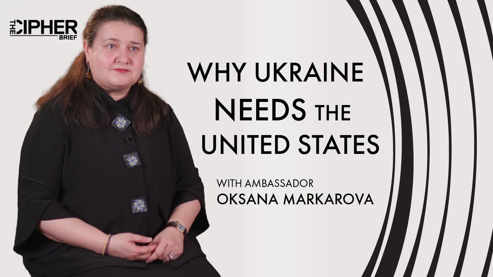 Ukrainian Ambassador Oksana Markarova talks Ukraine & the U.S.