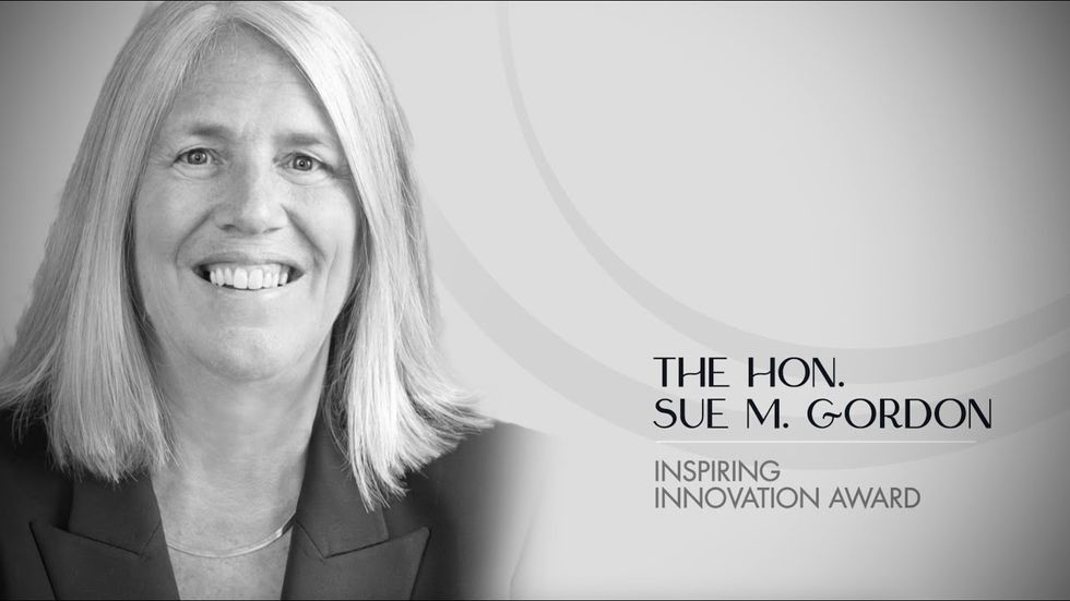 The Cipher Brief honors The Hon. Susan M. Gordon with the Inspiring Innovation Award