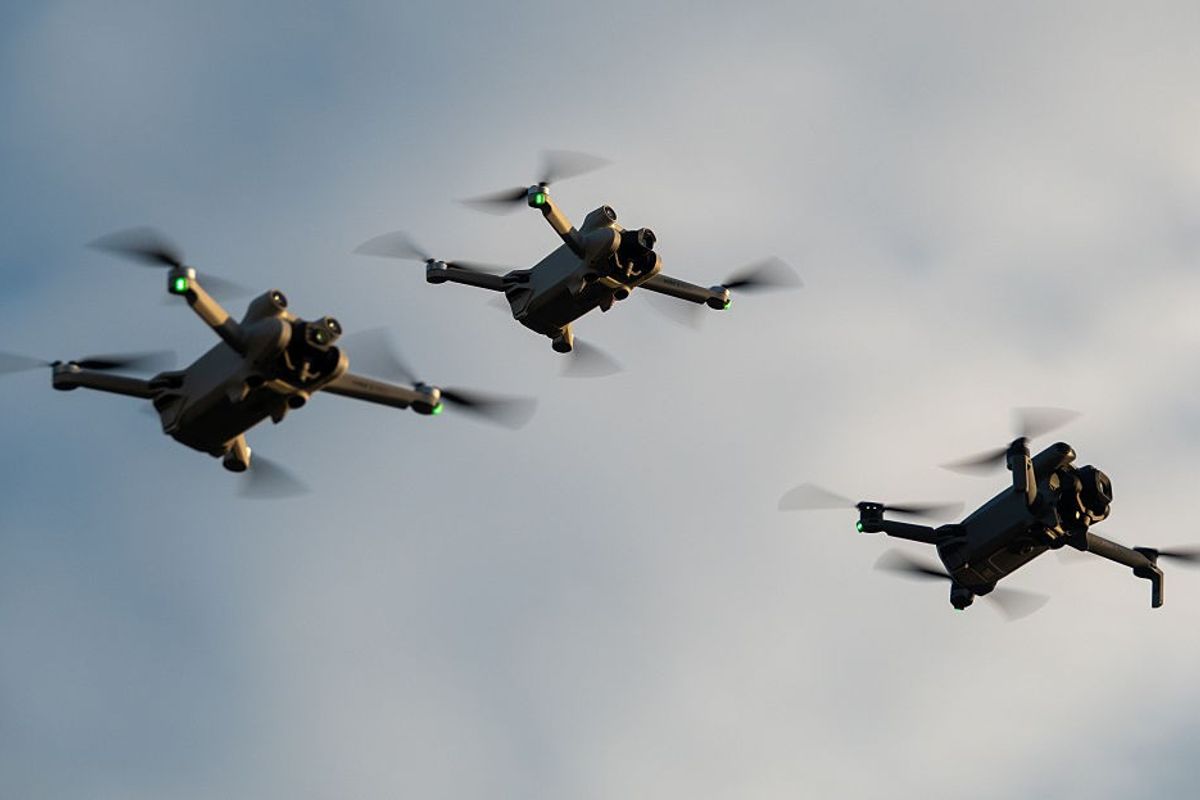 The Brave New World of Drone Swarms