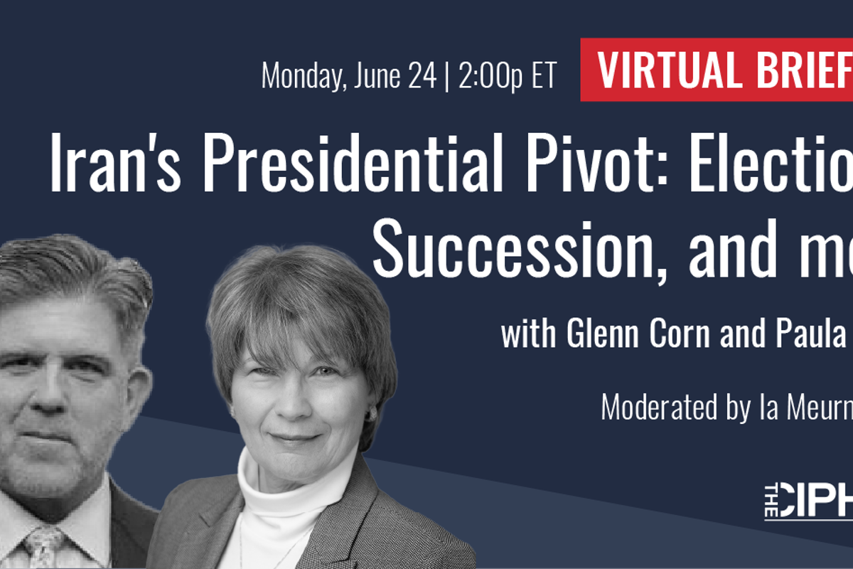 Iran's Presidential Pivot: Elections, Succession, and more