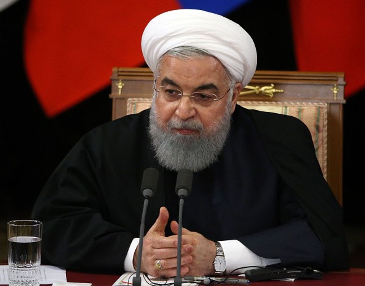 <p>Iranian President Hassan Rouhani</p>