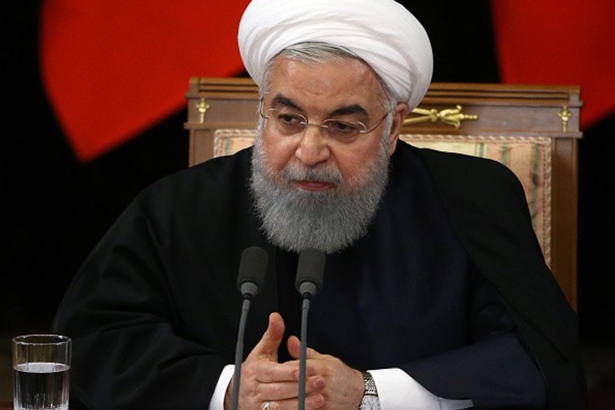 <p>Iranian President Hassan Rouhani</p>