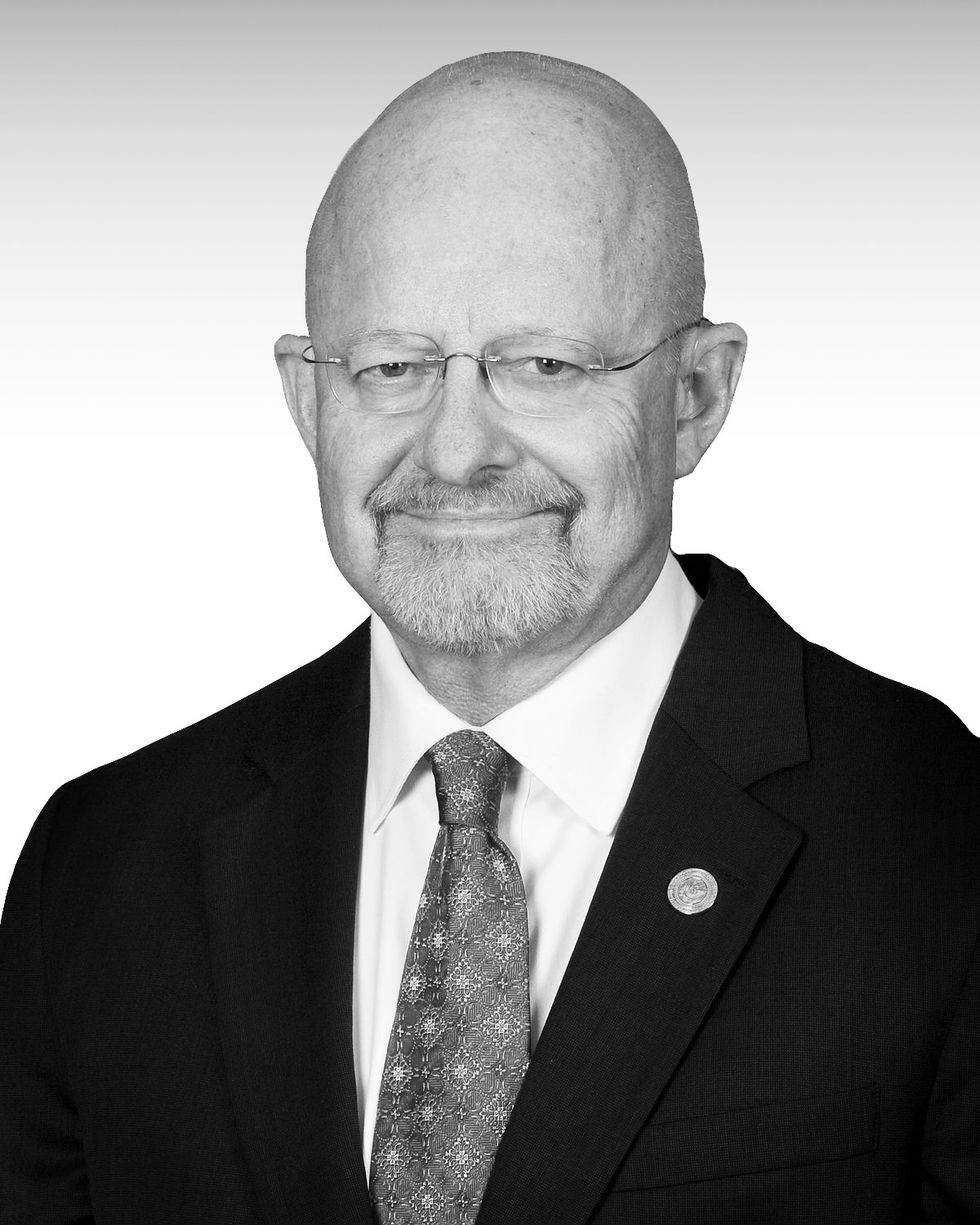 James R. Clapper bw