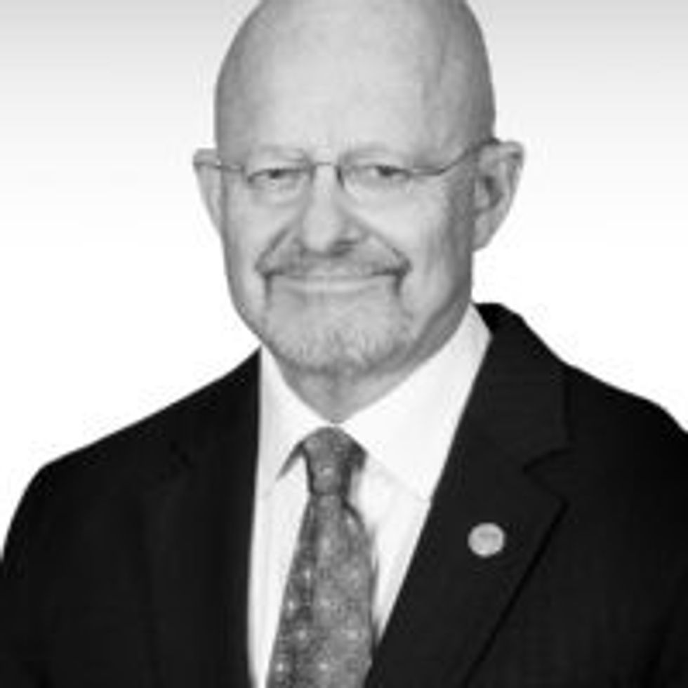 James R. Clapper bw