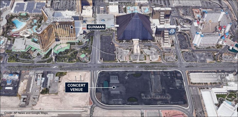 las vegas map