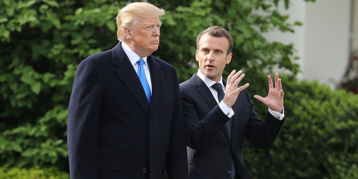 Macron’s Visit: “Embrace of Trump and a Rejection of Trumpism”