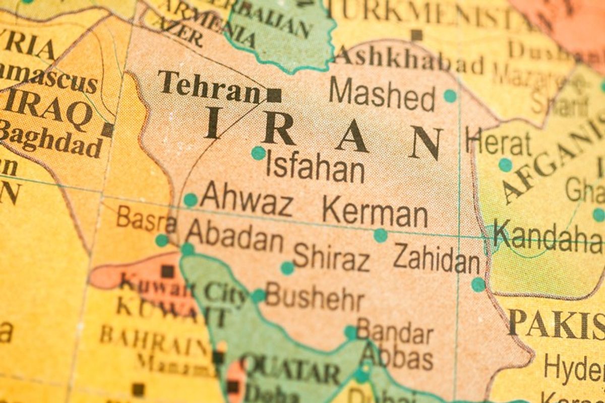 <p>Map of Iran</p>