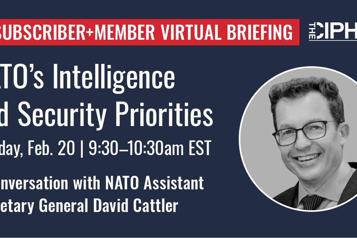 <p>NATO's Intelligence and Security Priorities</p>