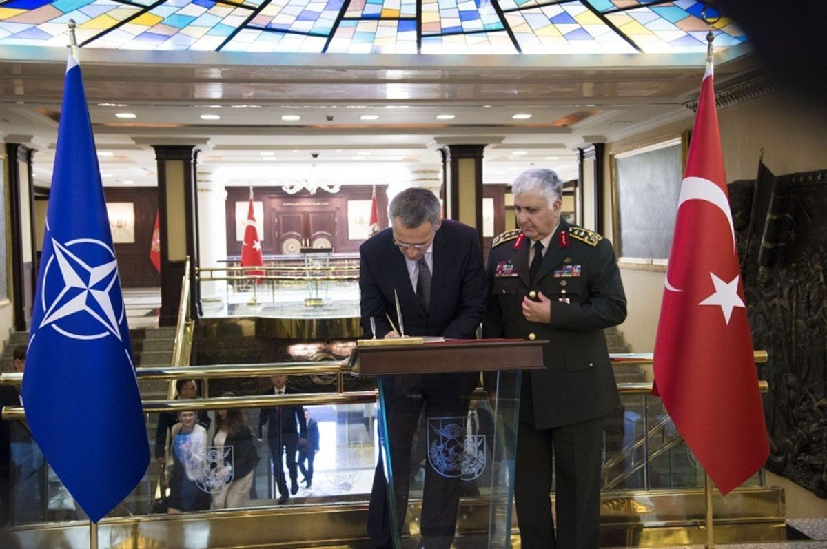 NATO Weighs In After Erdogan, Putin Meet