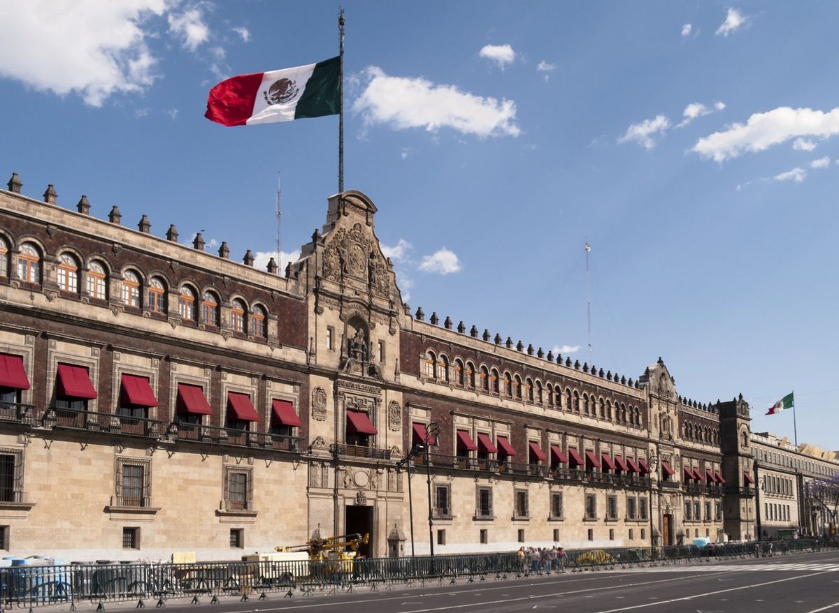 <p>Palacio Nacional (National Palace), Mexico City</p>