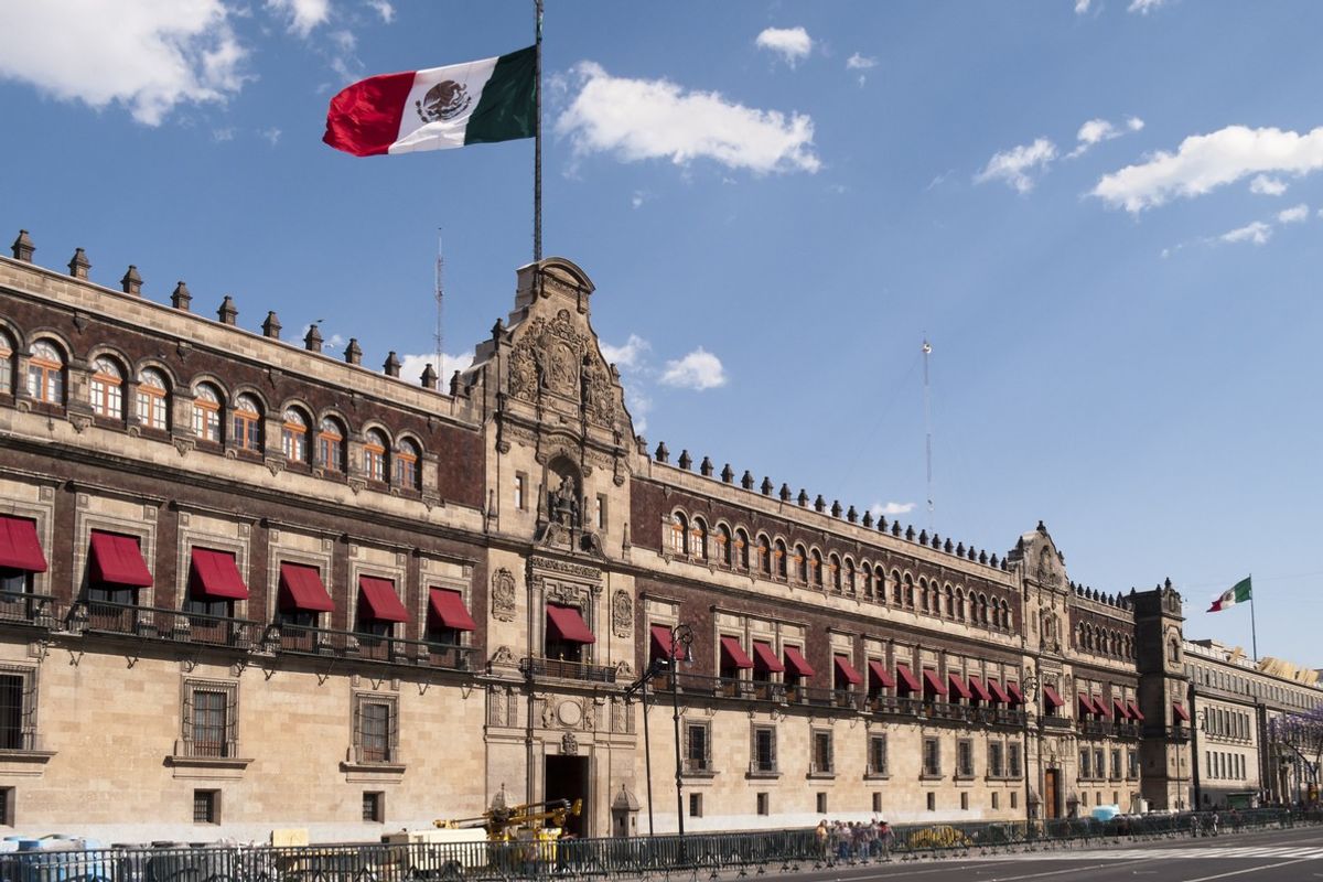 <p>Palacio Nacional (National Palace), Mexico City</p>