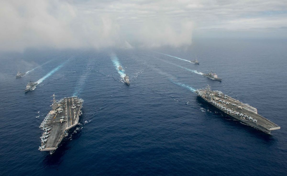 Former Navy Chiefs Assail Trump’s ‘Bump Sticker’ Fleet Plan