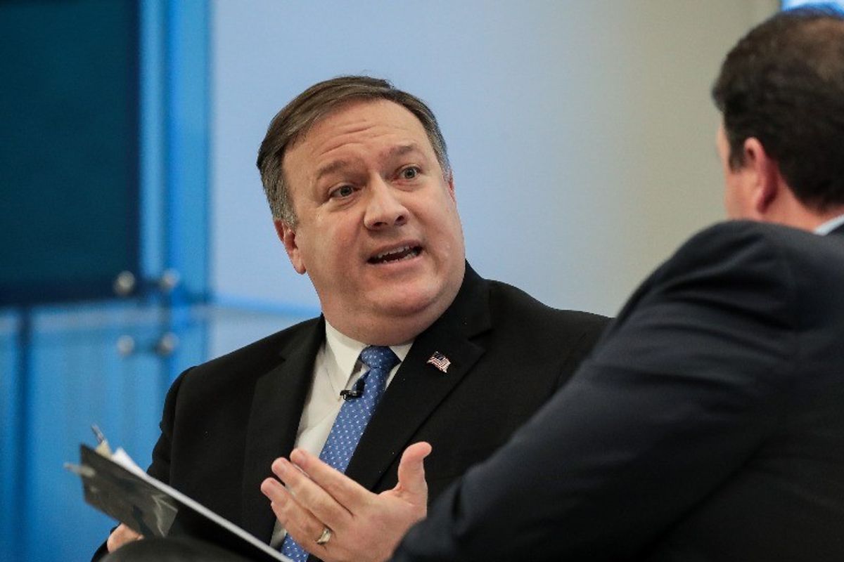 Pompeo Says Nothing ‘Untoward’ in Meeting Russian Intel Chiefs