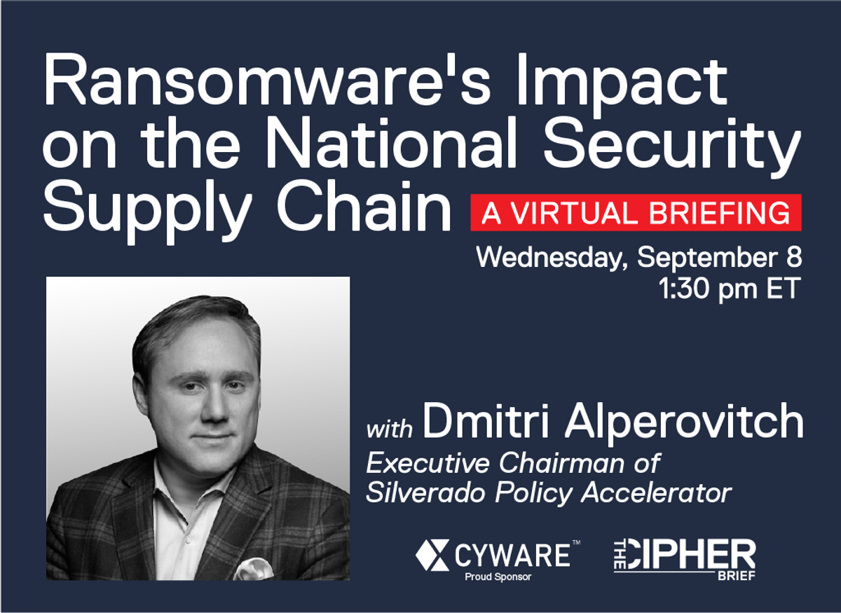Ransomware's Impact on the National Security Supply Chain