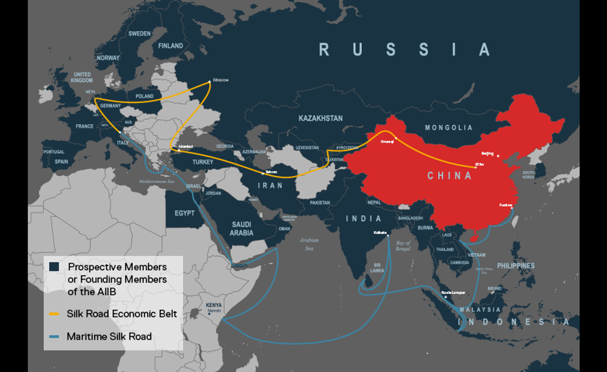 Spinning Silk: Asia and the GCC