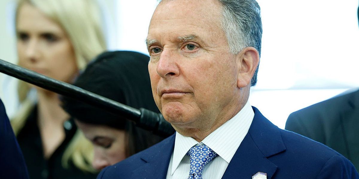 Steve Witkoff, U.S. Special Envoy to the Middle East, attends a meeting between U.S. President Donald Trump and NATO Secretary General Mark Rutte in the Oval Office at the White House on July 14, 2025 in Washington, DC.
