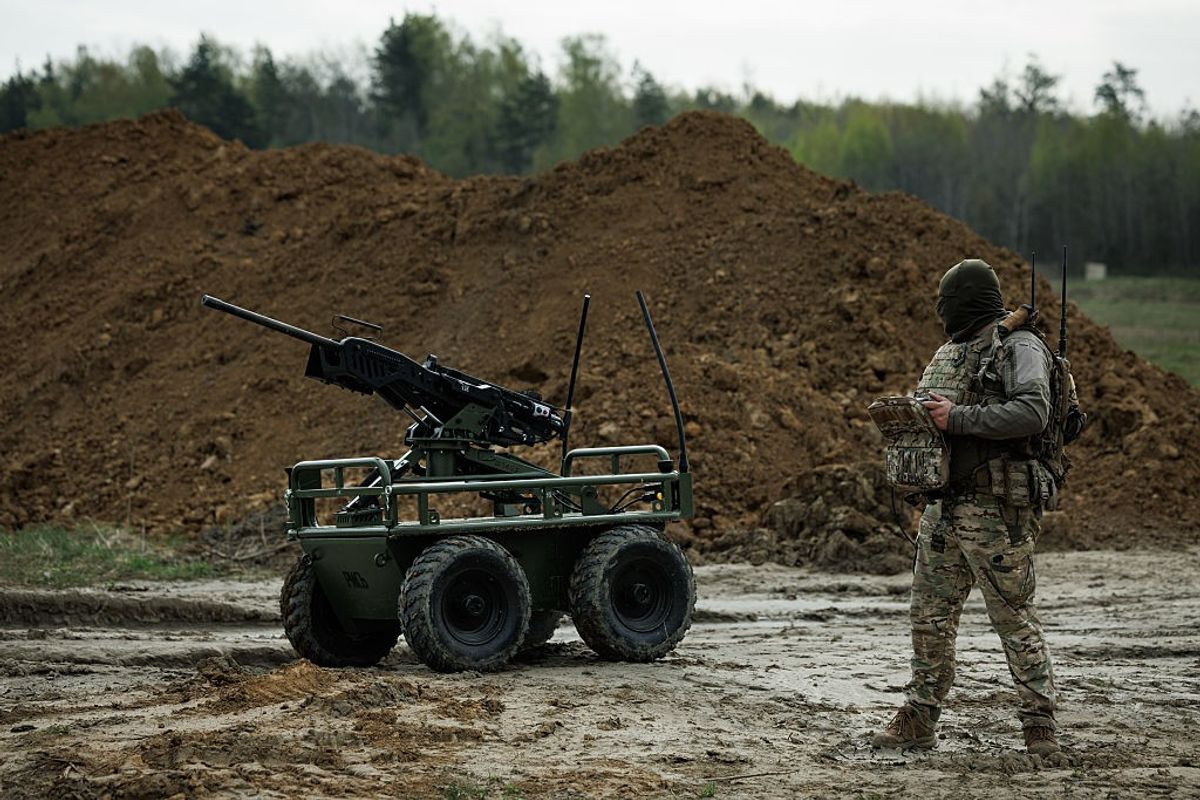 The 214th Separate Assault Battalion OPFOR Training Held In Ukraine