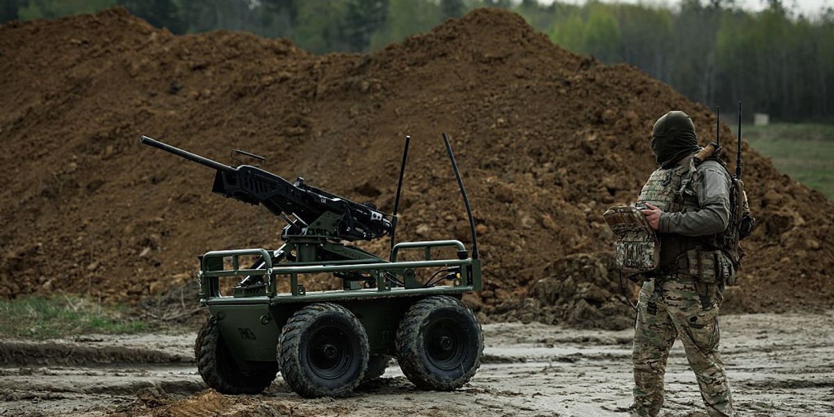 How Ukraine’s Ground Robots Are Changing the Battlefield