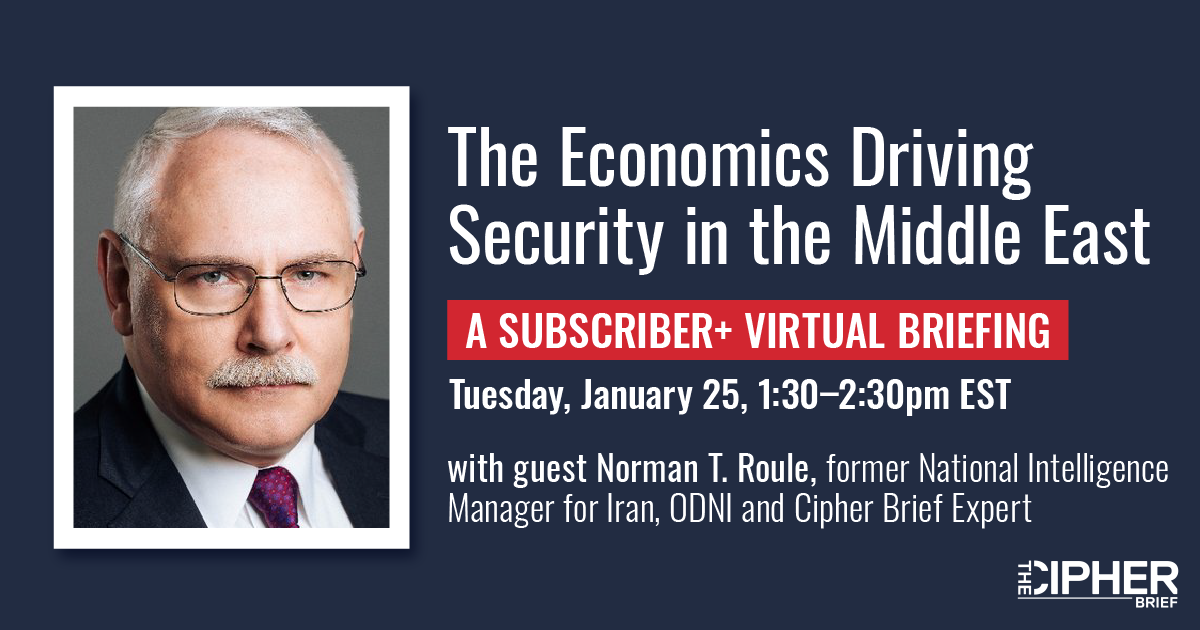 The Economics Driving Security in The Middle East