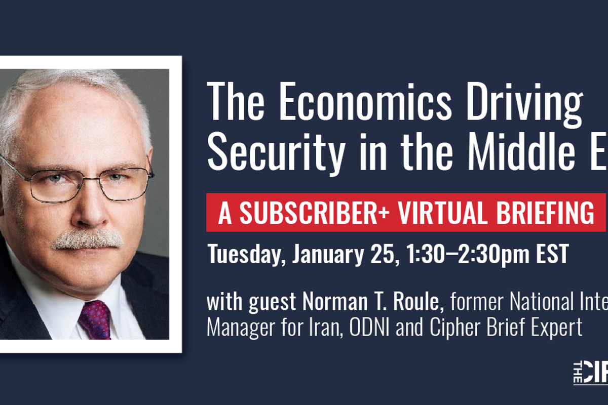 The Economics Driving Security in The Middle East