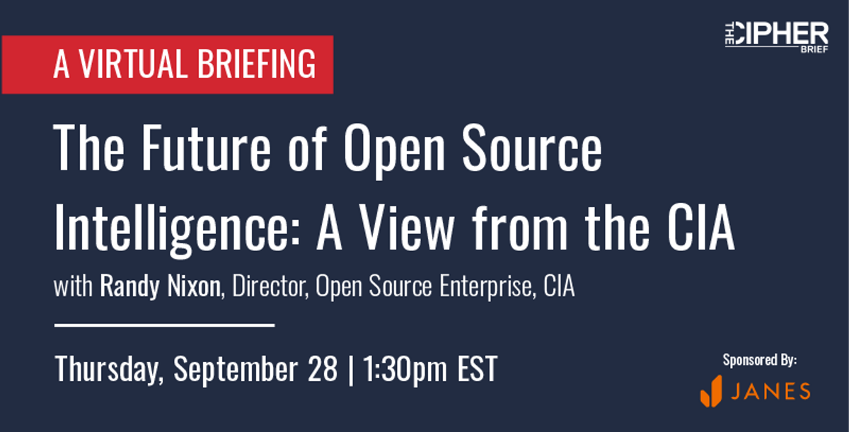 The Future of Open Source Intelligence- A View from the CIA