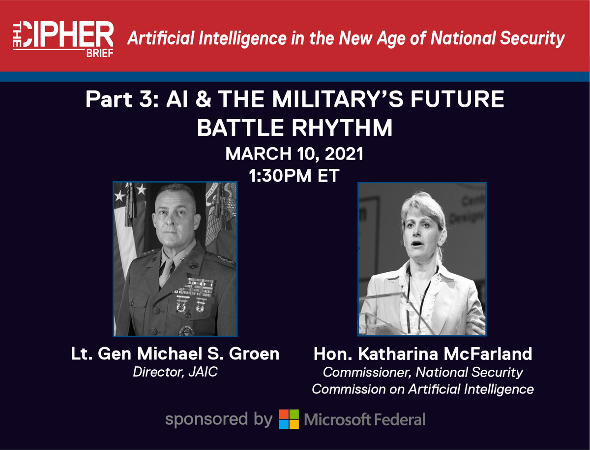 The Mission to Integrate Artificial Intelligence into the Military's Future Battle Rhythm