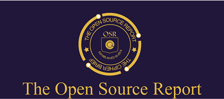 The Open Source Report logo: yellow on blue background