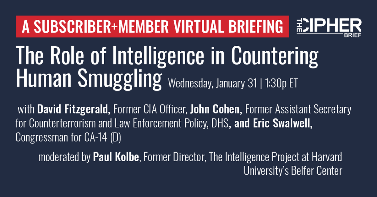 The Role of Intelligence in Countering Human Smuggling