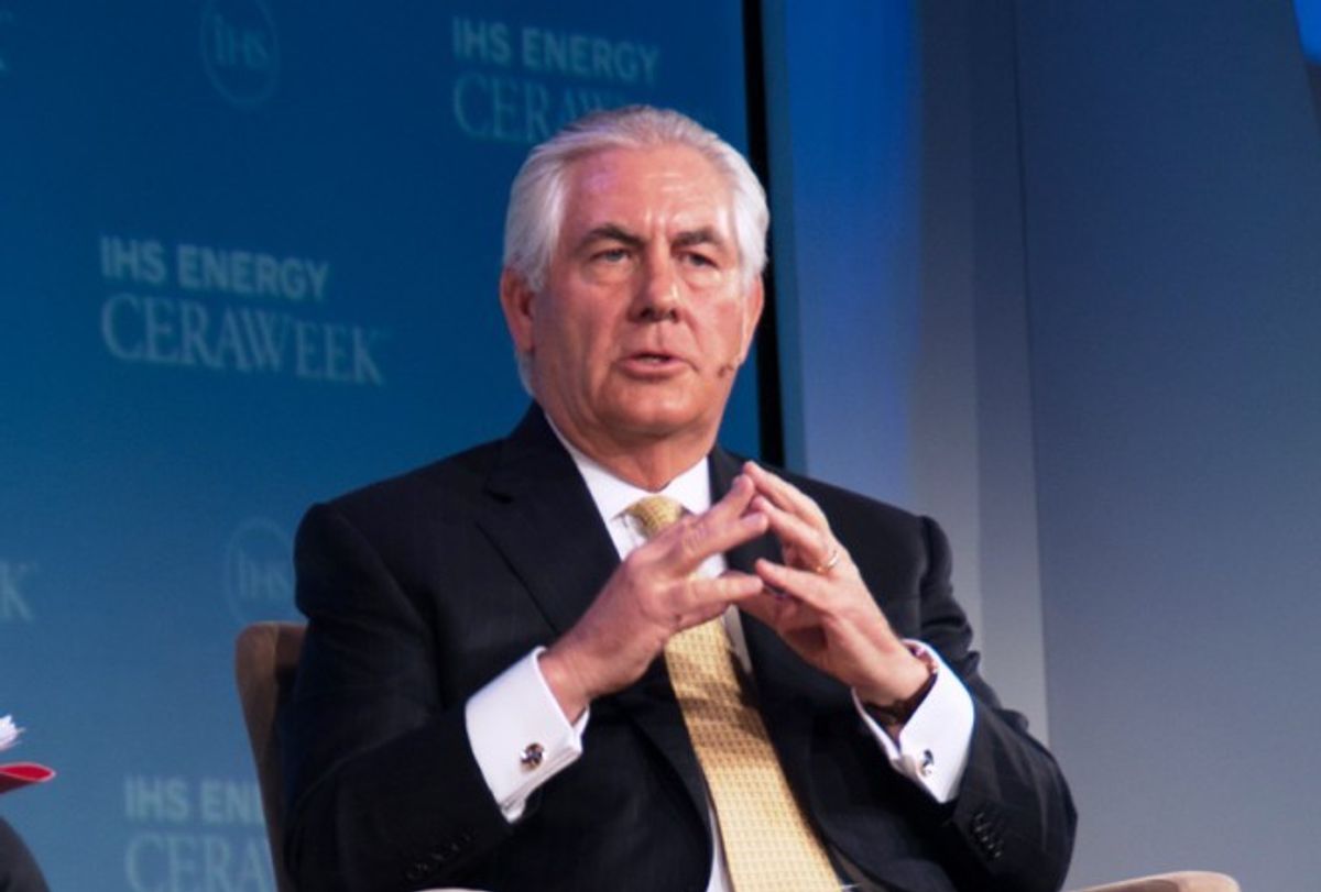 Tillerson Grilled on Russia, Sanctions as He Breaks with Trump on Key Issues