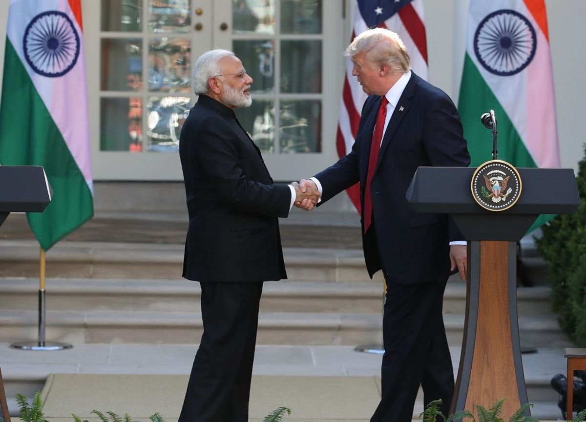 Trump, Modi Vow to Fight Scourge of Terrorism