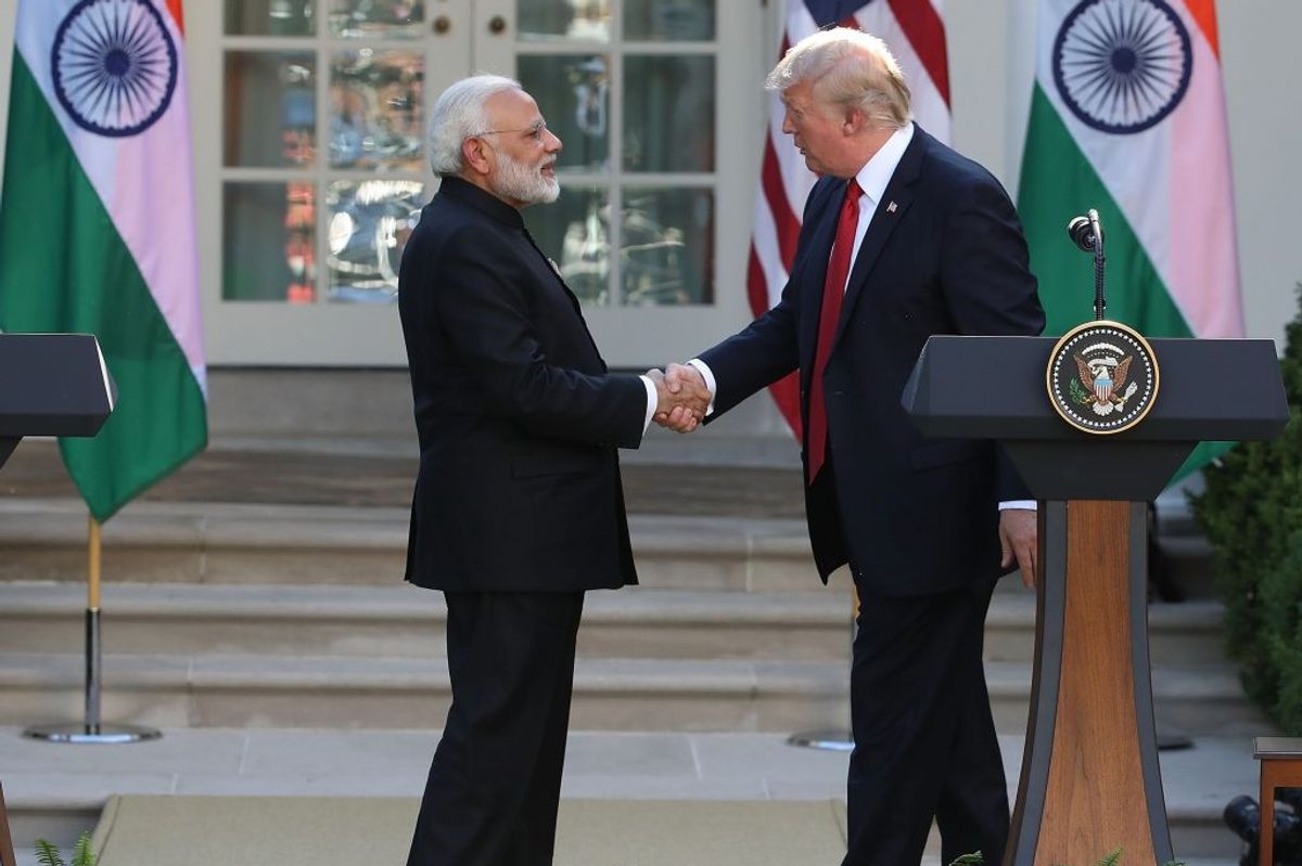 Trump, Modi Vow to Fight Scourge of Terrorism