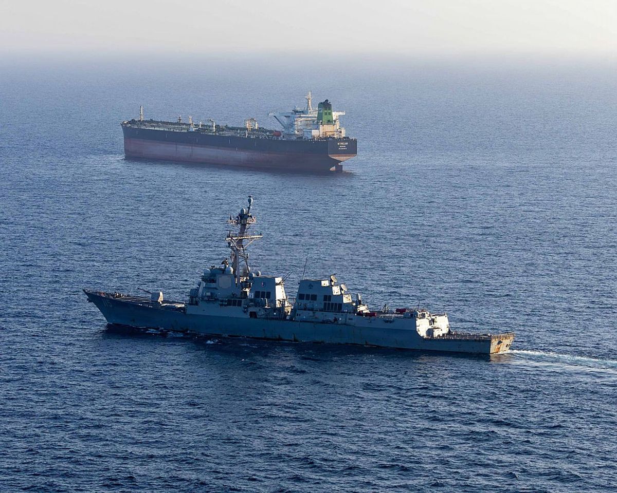 U.S. Continues Maritime Blockade In Strait Of Hormuz