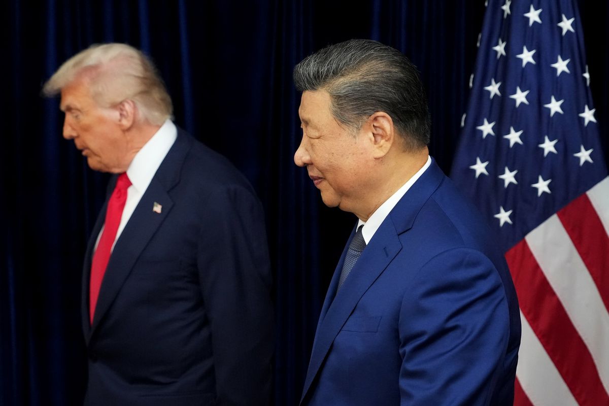 U.S. Donald Trump Meets With China's President Xi In South Korea