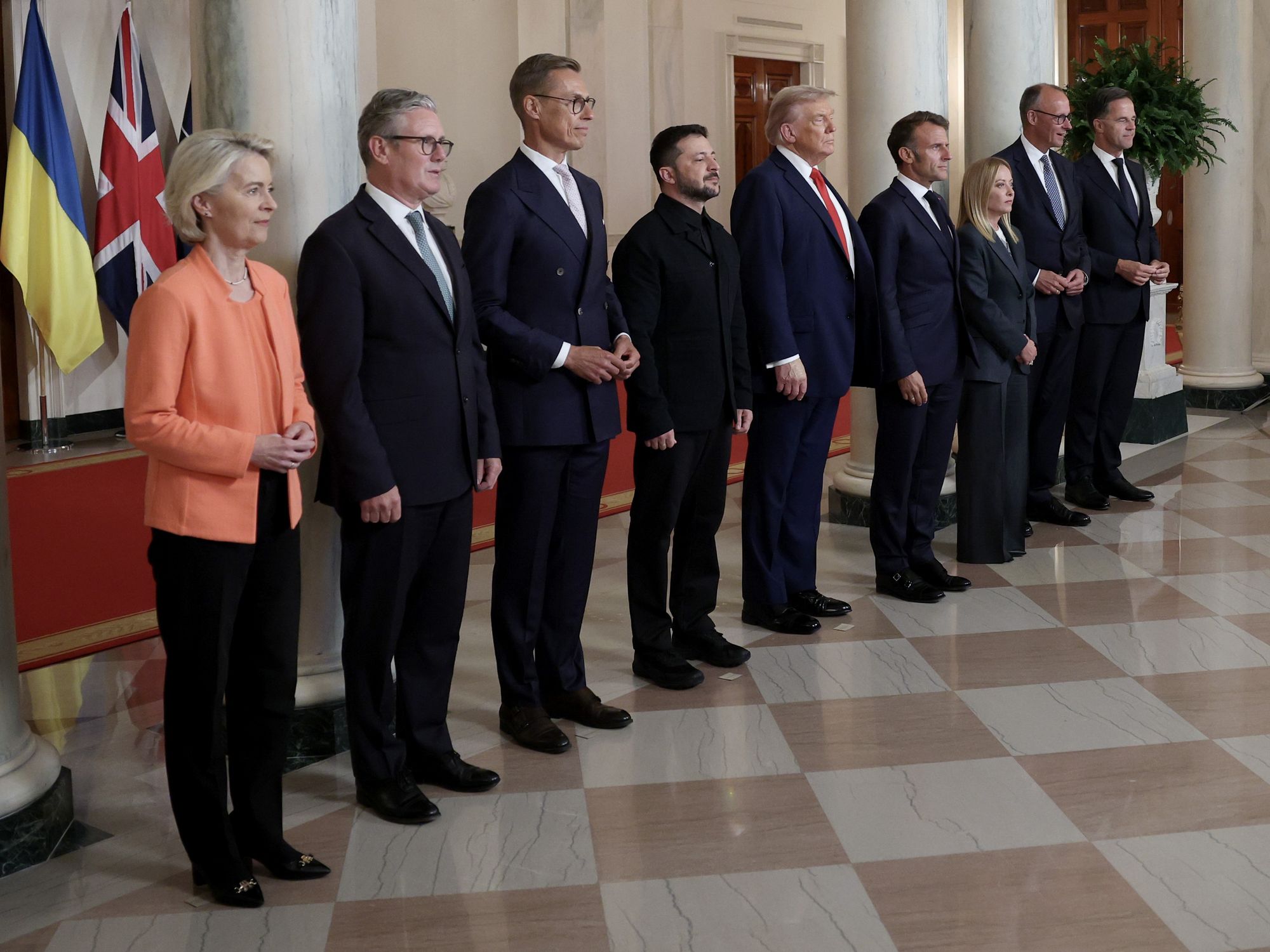 Unity at the White House Sharpens Pressure on Putin