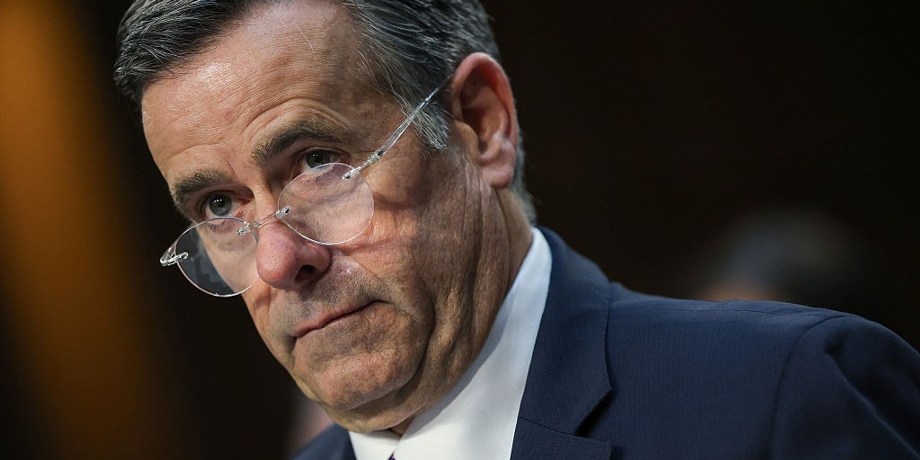 WASHINGTON, DC - MARCH 18: CIA Director John L. Ratcliffe testifies during a Senate Intelligence Committee hearing on worldwide threats in the Hart Senate Office Building on March 18, 2026 in Washington, DC. A closed session immediately followed the hearing. (Photo by Kevin Dietsch/Getty Images)