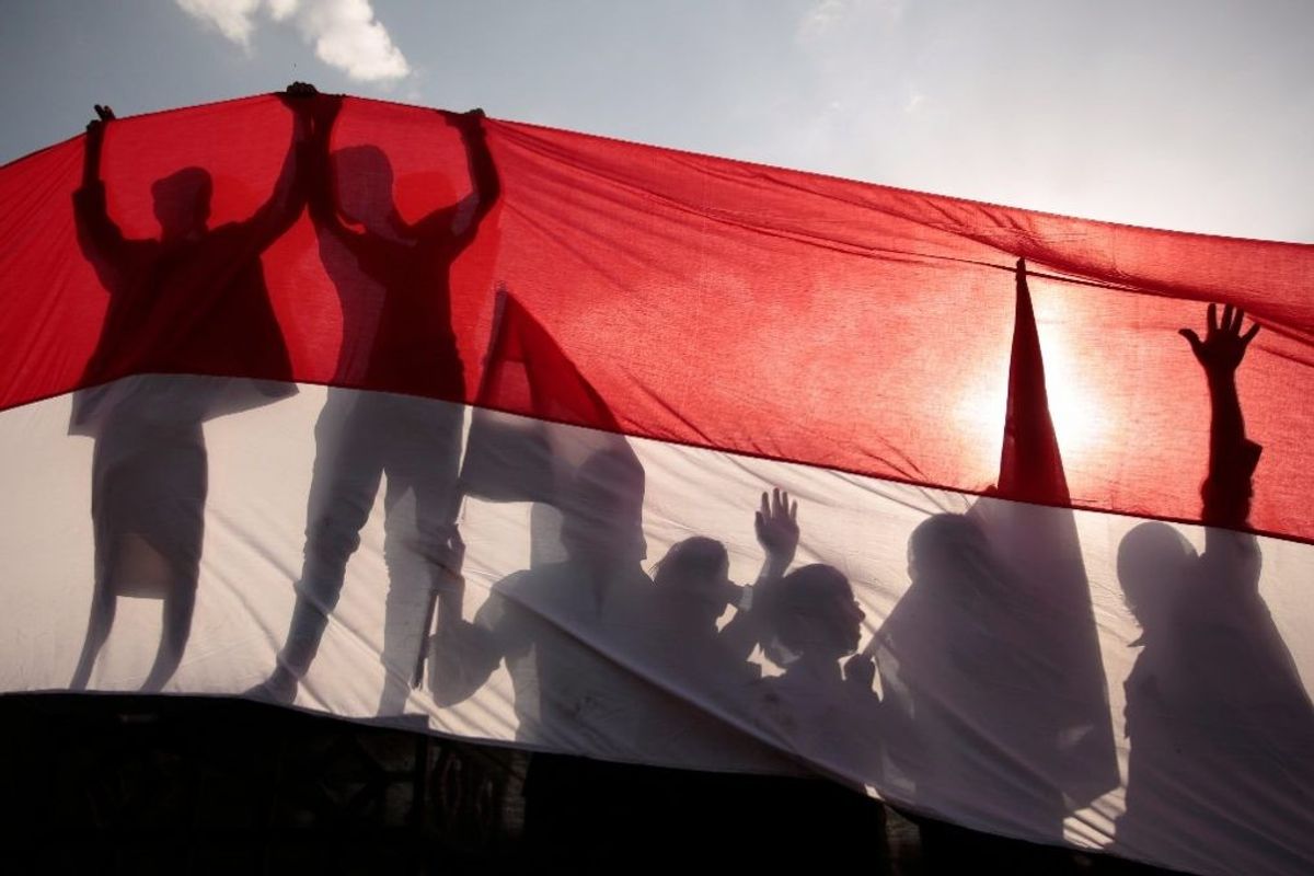 <p>Yemen flag</p>