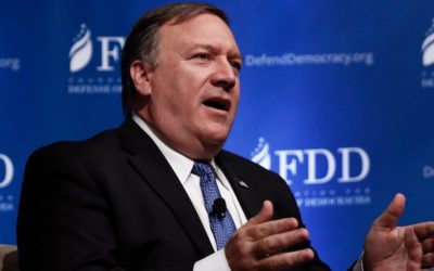 CIA Director Mike Pompeo speaks at FDD.