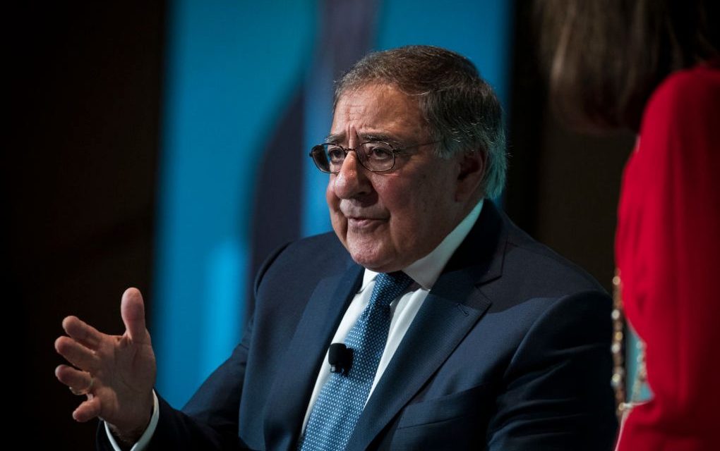 Leon Panetta at the Hudson Institute on October 23, 2017.
